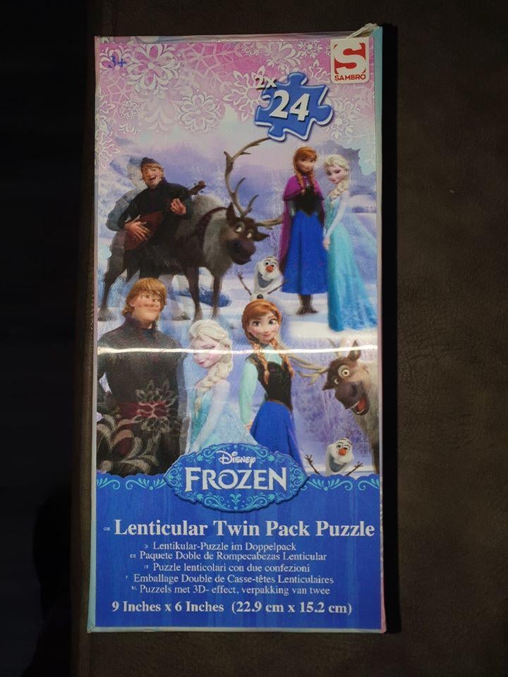 leuk frozen puzzel, Ophalen of Verzenden, 10 tot 50 stukjes, Nieuw, 6 jaar of ouder