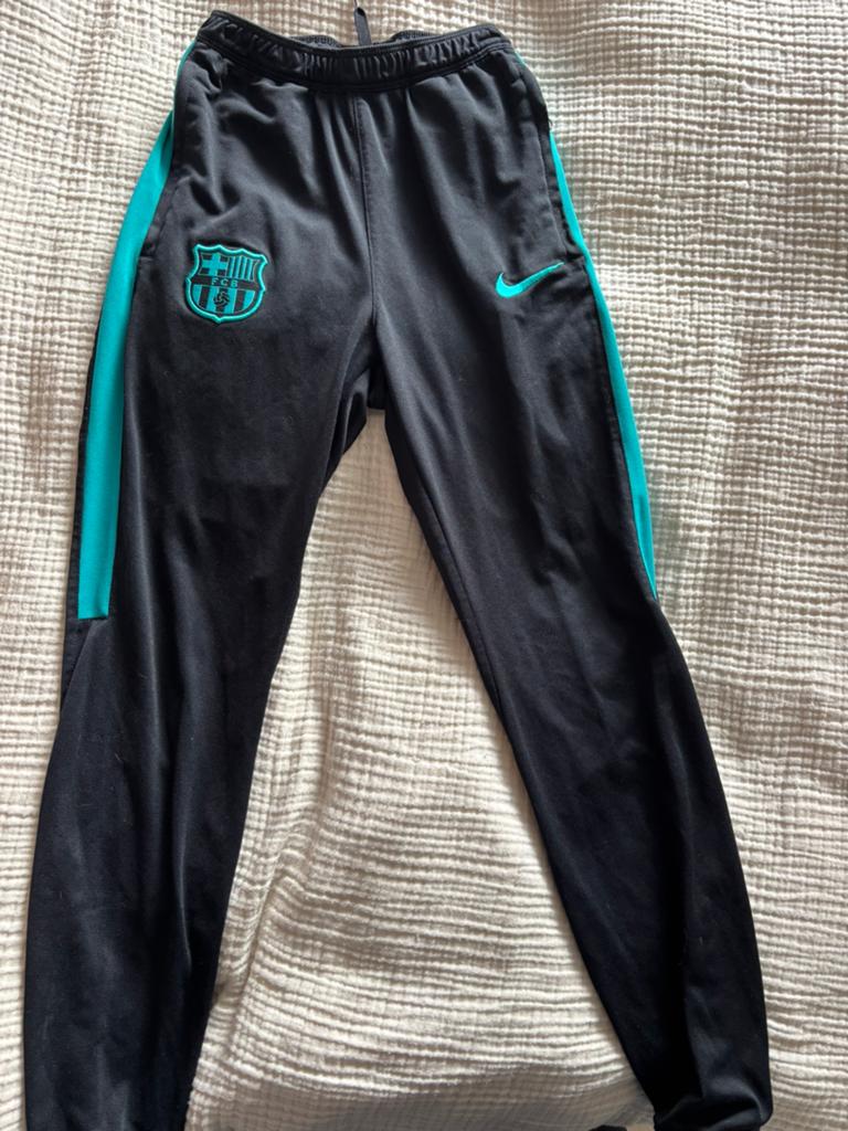 Traingsbroek FC Barcelona, Ophalen, Blauw, Overige maten, Zo goed als nieuw