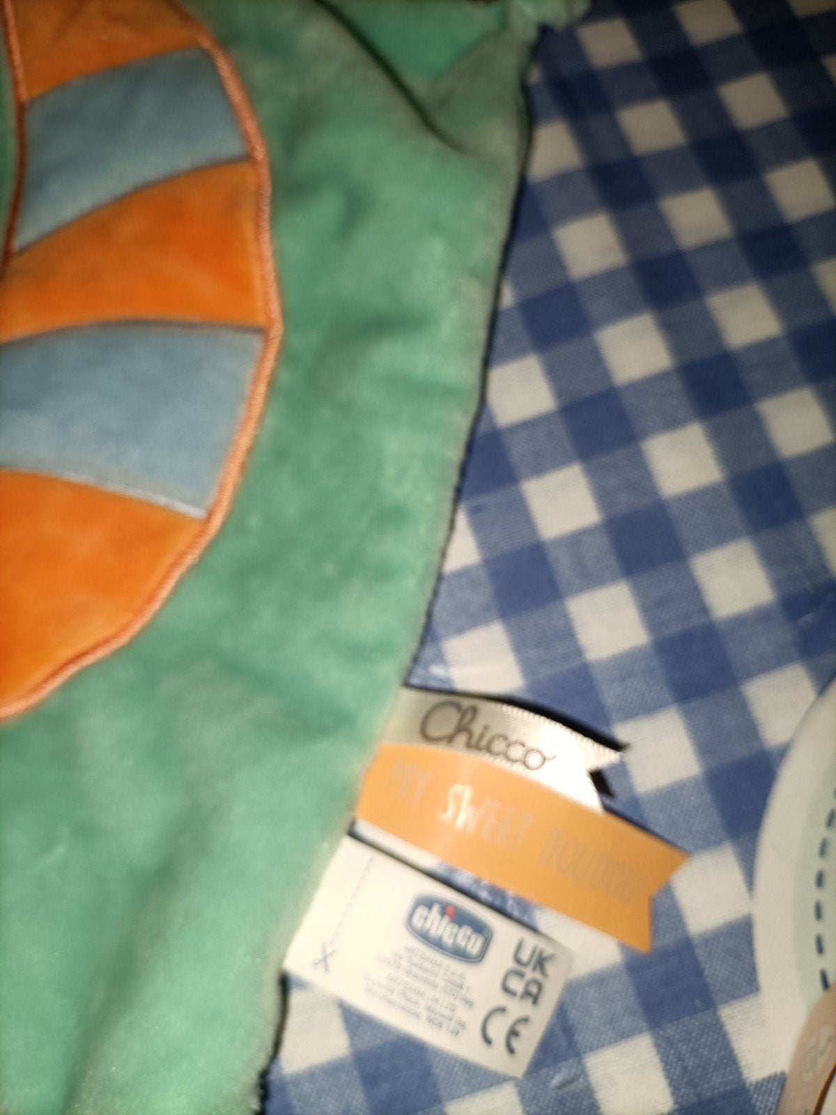 Chicco rode panda knuffel My sweet Doudou, Ophalen of Verzenden, Zo goed als nieuw, Overige typen