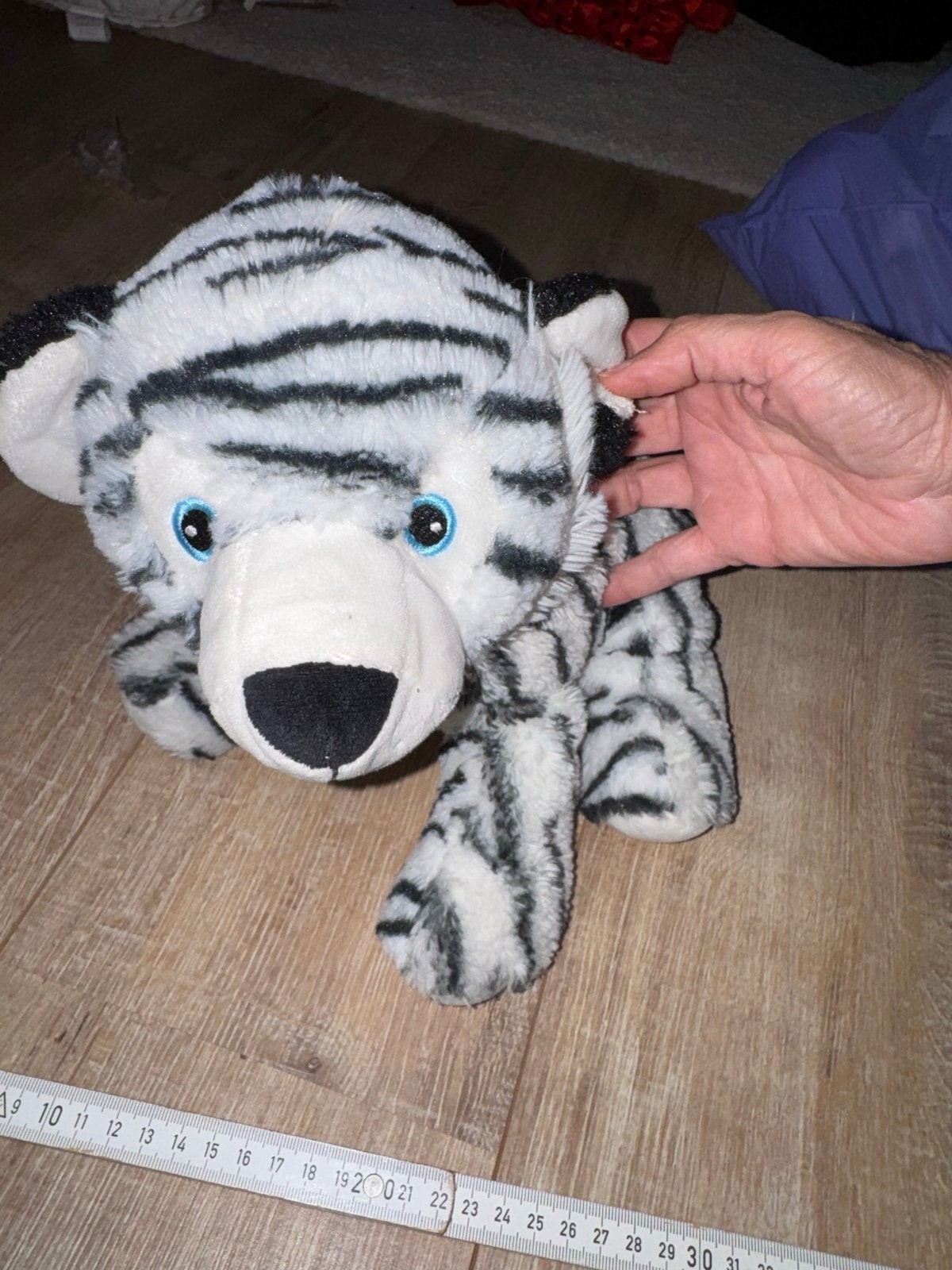 Witte tijger knuffel - Zacht en knuffelbaar, Overige merken, Overige karakters, Ophalen of Verzenden, Zo goed als nieuw