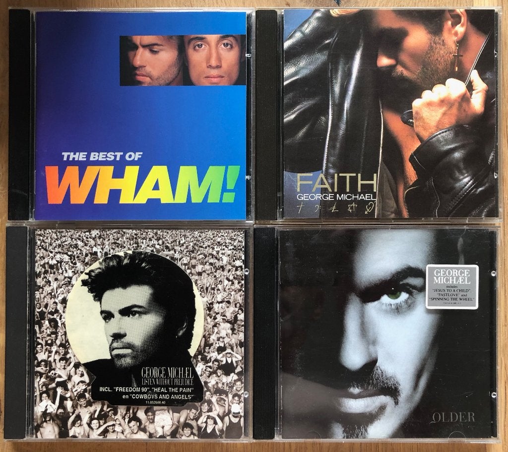 GEORGE MICHAEL - Wham!, Faith, Listen & Older ( 4 CDs ), Ophalen of Verzenden, Zo goed als nieuw, Pop, Album