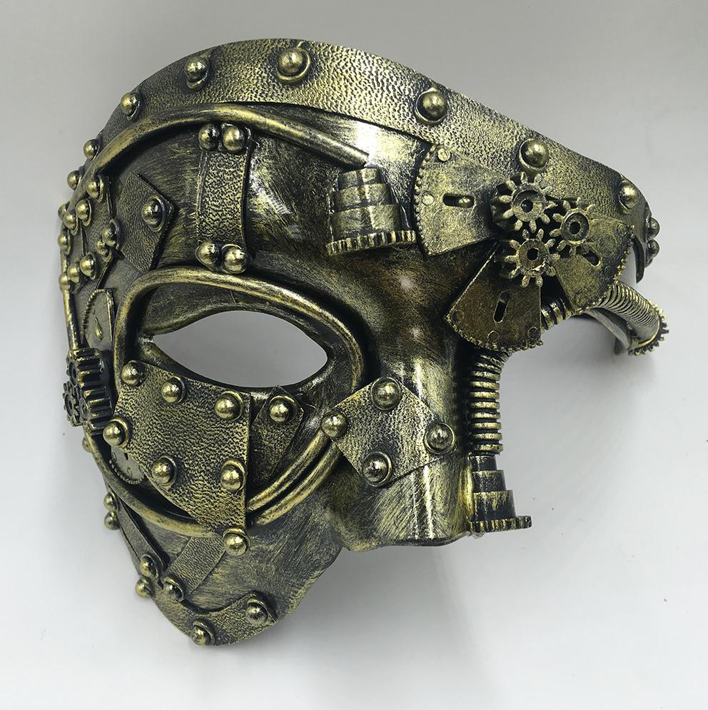 Phantom Of The Opera Steampunk Masker Halloween Carnaval, Verzenden, Nieuw, Feestartikel, Halloween of Griezel