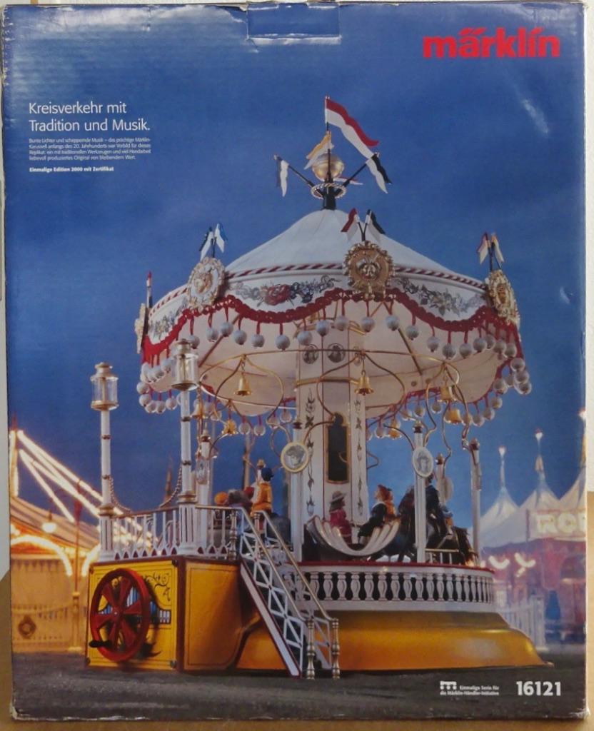 16121 Marklin carrousel met muziek, Hobby en Vrije tijd, Modeltreinen | Overige schalen, Nieuw, Overige typen, Wisselstroom, Märklin