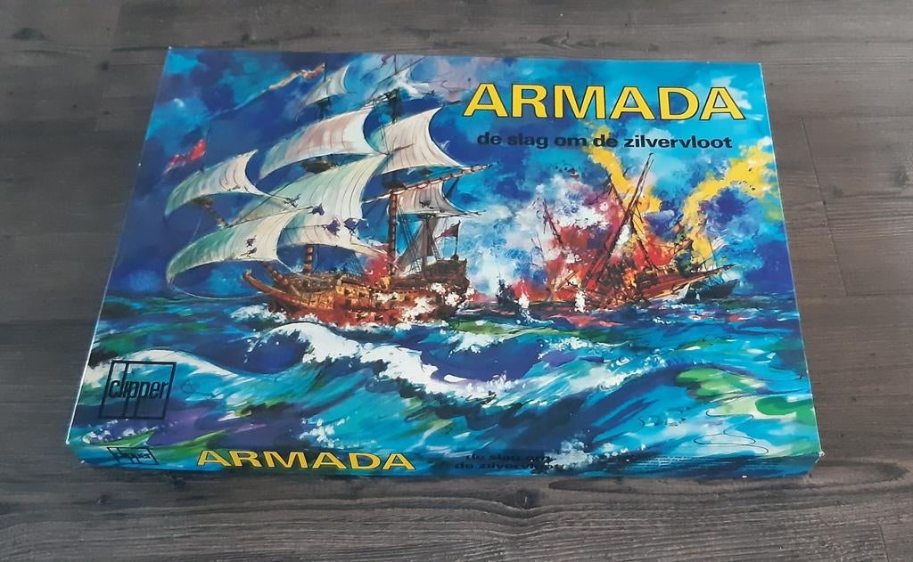 Armada: De Slag om de Zilvervloot - Clipper Bordspel, Drie of vier spelers, Ophalen of Verzenden, Zo goed als nieuw, Clipper