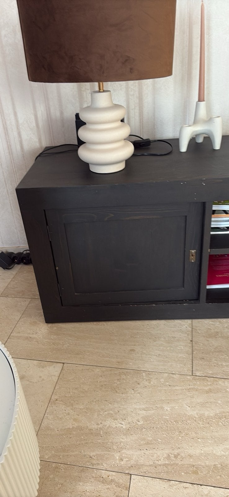 Tv meubel, Ophalen, Gebruikt, 25 tot 50 cm, Minder dan 100 cm