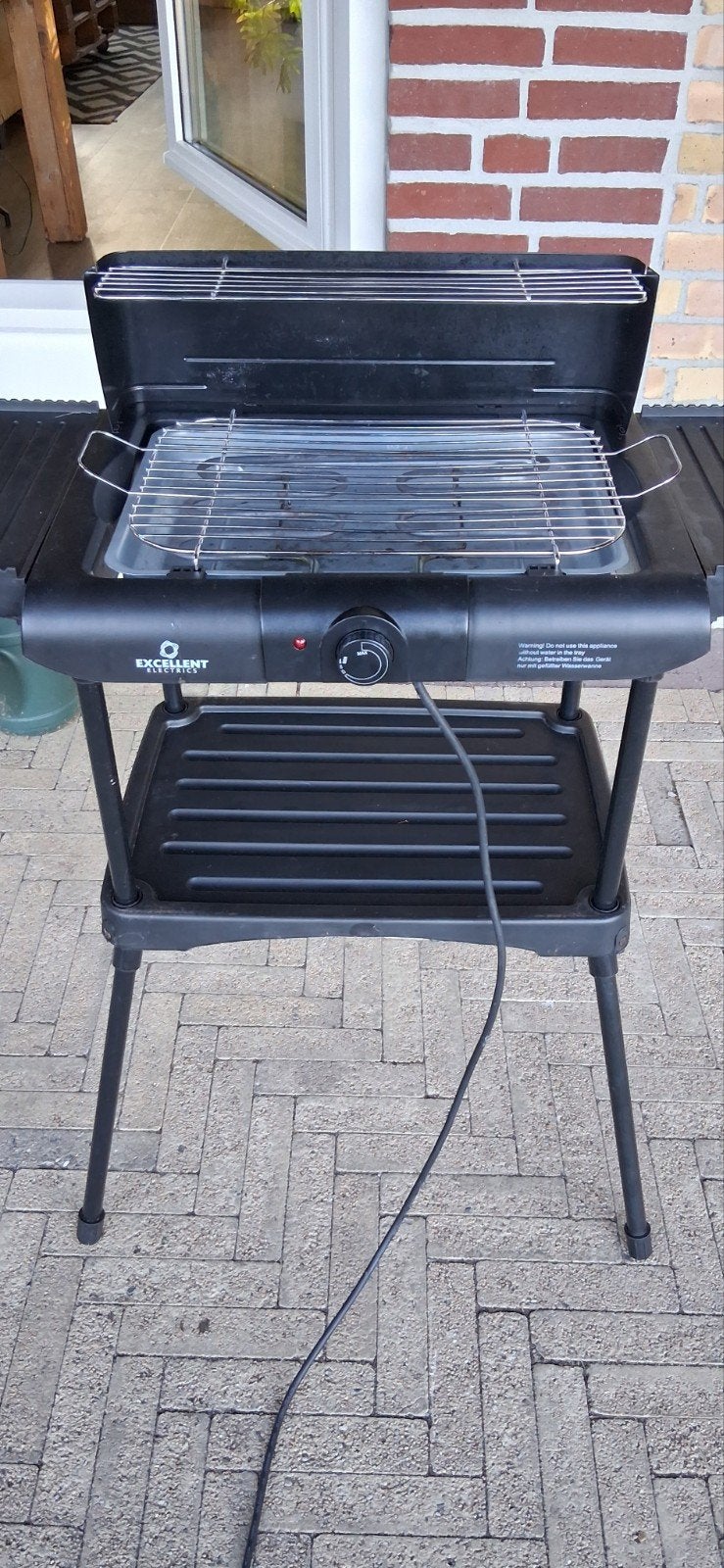 Elektrische bbq, Ophalen, Gebruikt