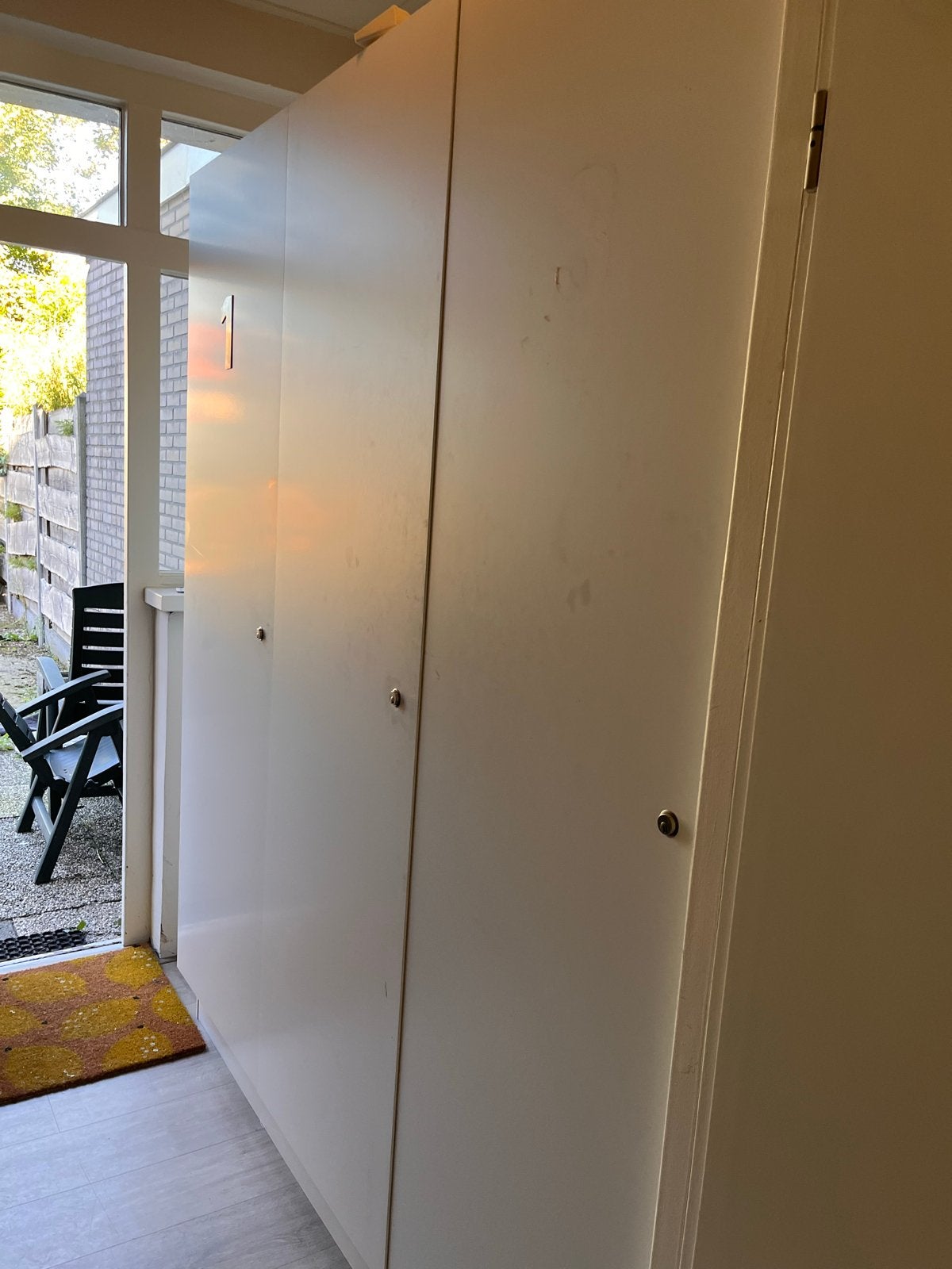 Drie gratis kledingkasten - ideaal voor opslag, Ophalen, Gebruikt, 100 tot 150 cm, 200 cm of meer