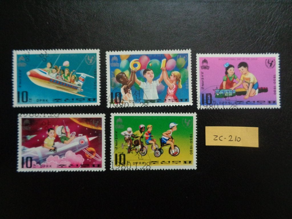 korea - unicef 1979 (zc-210), Ophalen of Verzenden, Gestempeld, Oost-Azië