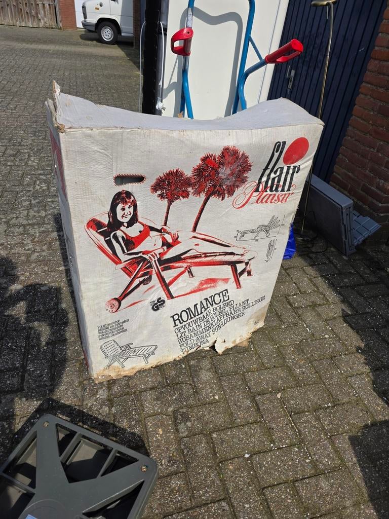 2x Nieuwe Flair Plaisir Romance Ligstoelen in doos, Tuin en Terras, Ligbedden, Onbekend, Nieuw, Ophalen of Verzenden, Onbekend