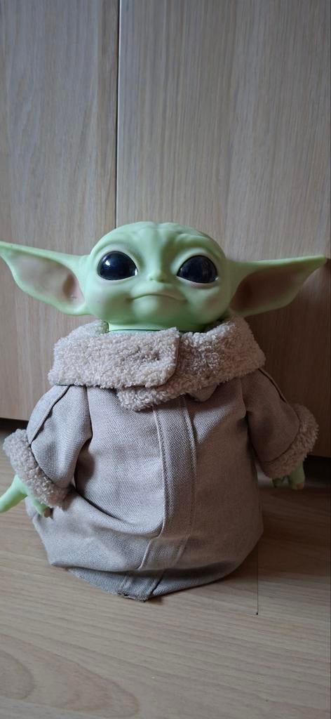 Baby Yoda pop, Ophalen of Verzenden, Zo goed als nieuw, Actiefiguurtje