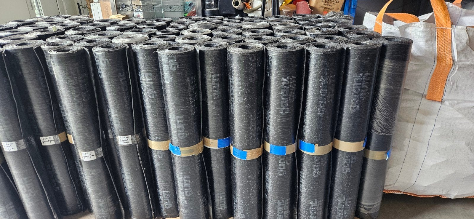 Dakleer Garantgum 470k24 grijze leislag ,b keus €25 incl btw, Ophalen, Overige materialen, Zwart, Nieuw