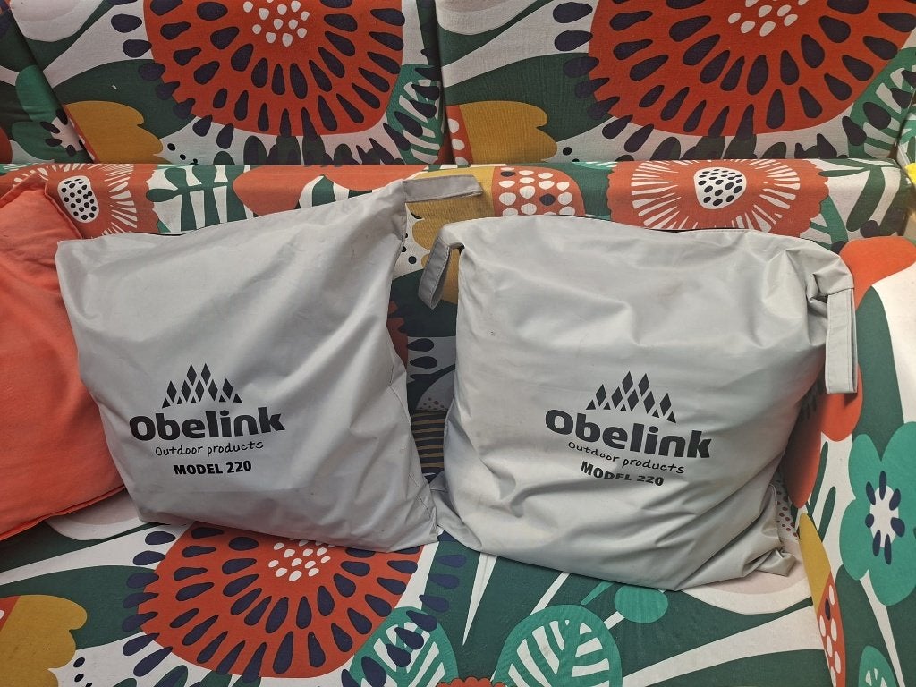 Zijwanden caravan luifel links en rechts obelink, Ophalen of Verzenden, Zo goed als nieuw