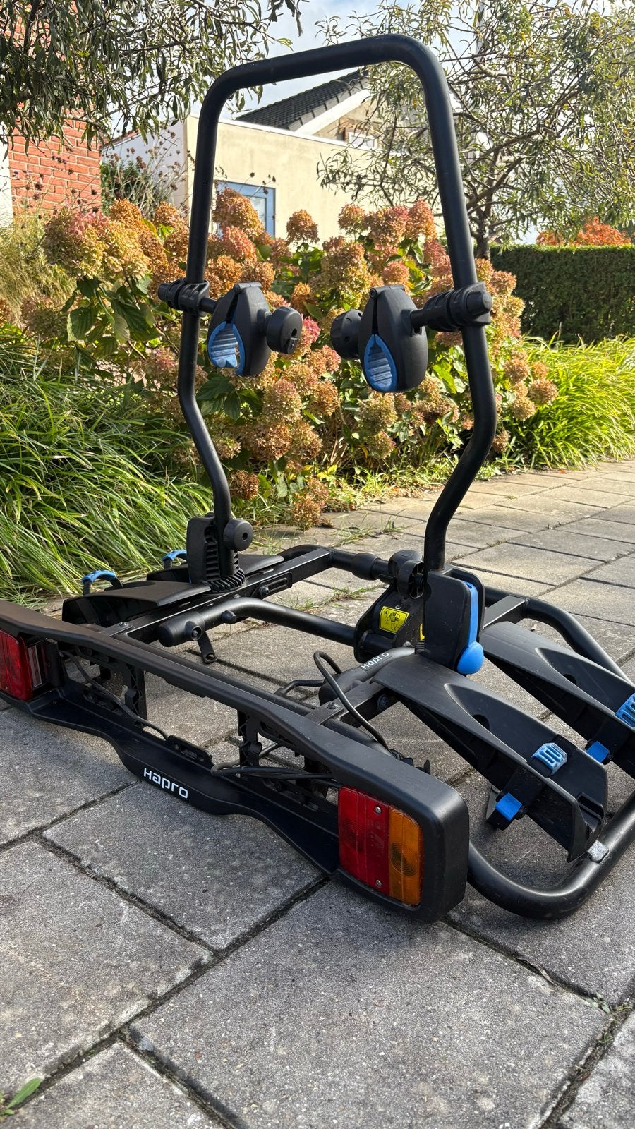 Hapro Atlas 2 fietsendrager, 7-polig, Auto diversen, Ophalen, Gebruikt, 2 fietsen, Trekhaakdrager