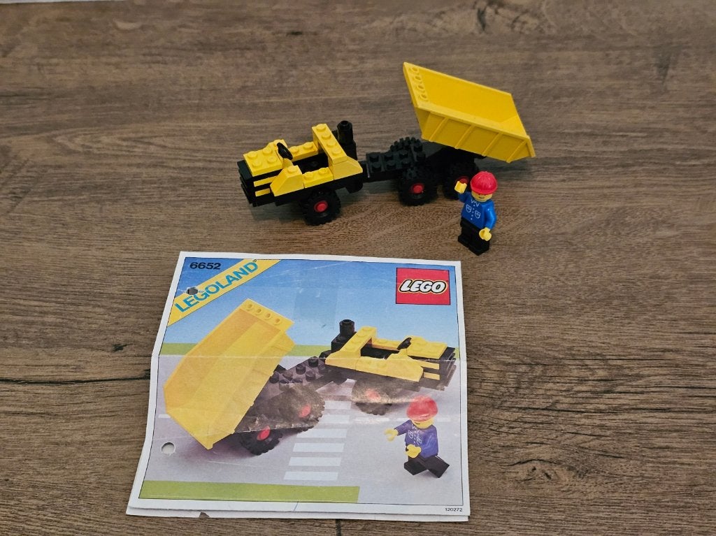 LEGO Town 6652 - Construction Truck, Kinderen en Baby's, Compleet, Gebruikt, Lego, Ophalen of Verzenden
