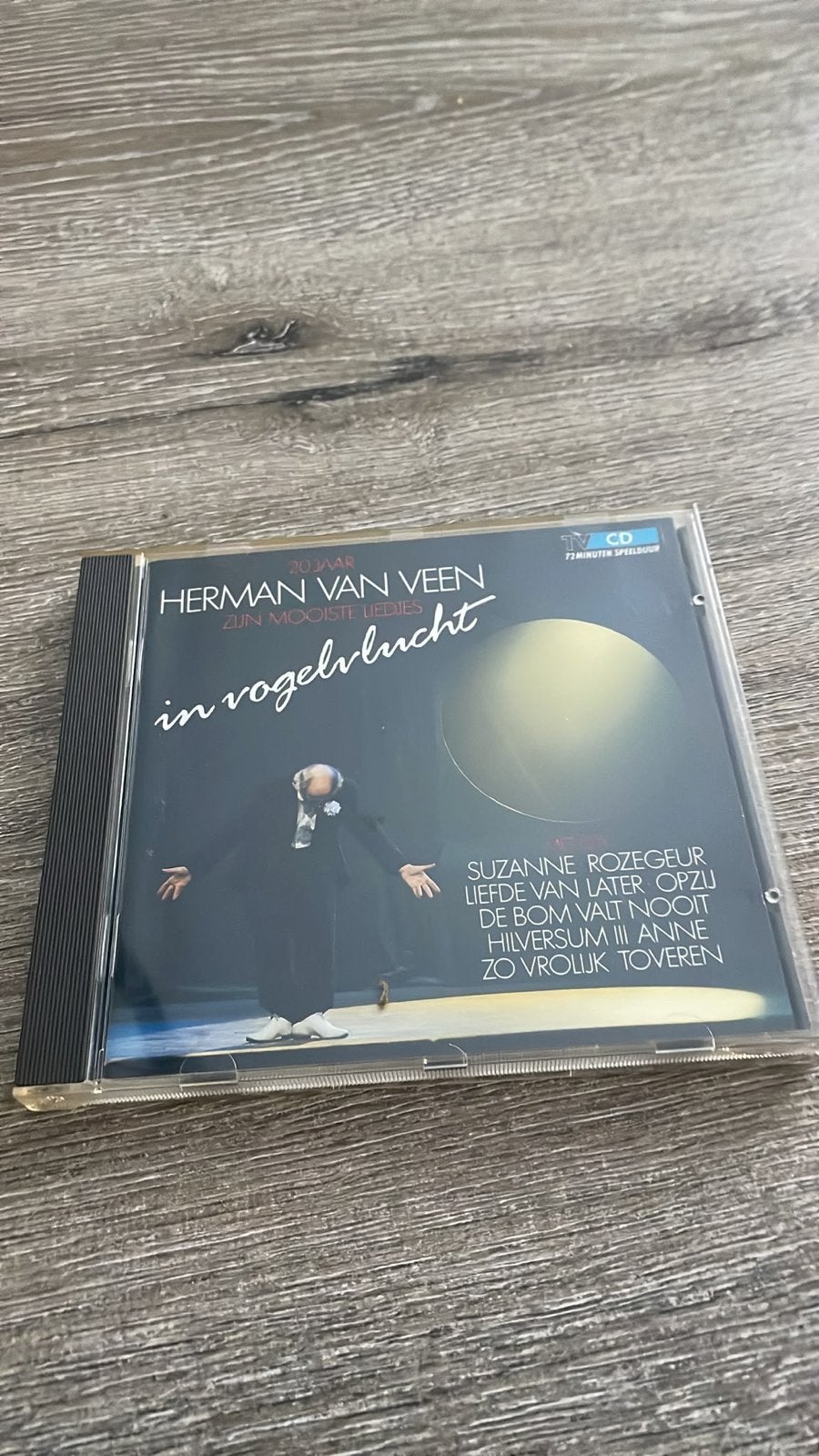 Herman van Veen - In Vogelvlucht (CD), Gebruikt, Cabaret of Kleinkunst, Ophalen of Verzenden, Verzamelalbum