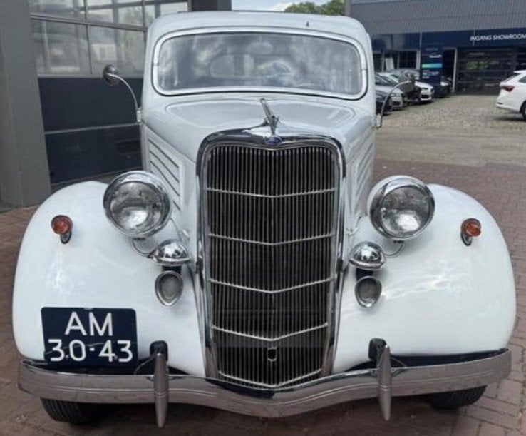 Ford 1935 model 48 Wit V8 flathead hotrod, Auto's, 1360 kg, 8 cilinders, Wit, Overige kleuren
