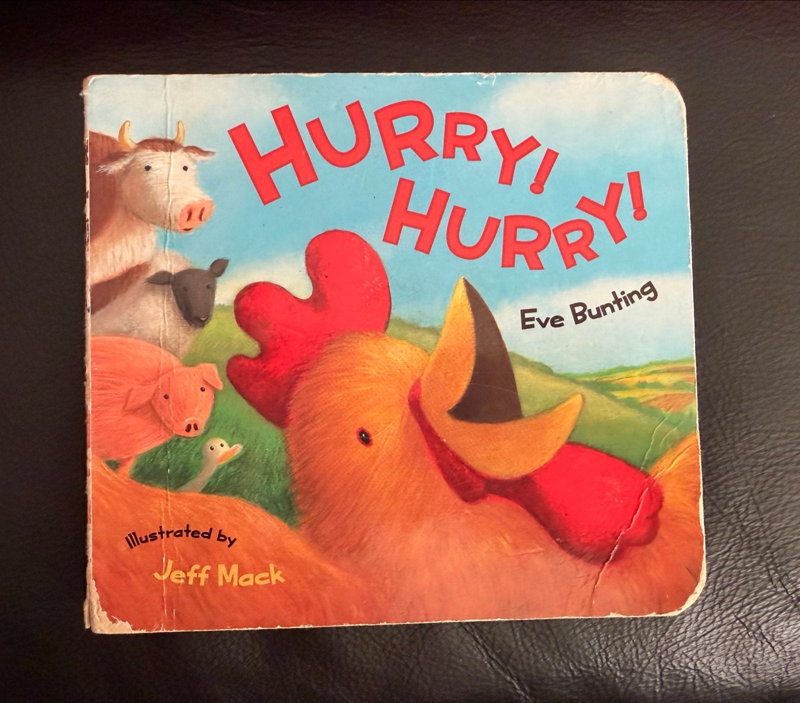 Hurry! Hurry! - Eve Bunting (Hardcover), Ophalen of Verzenden, Gelezen, 1 tot 2 jaar