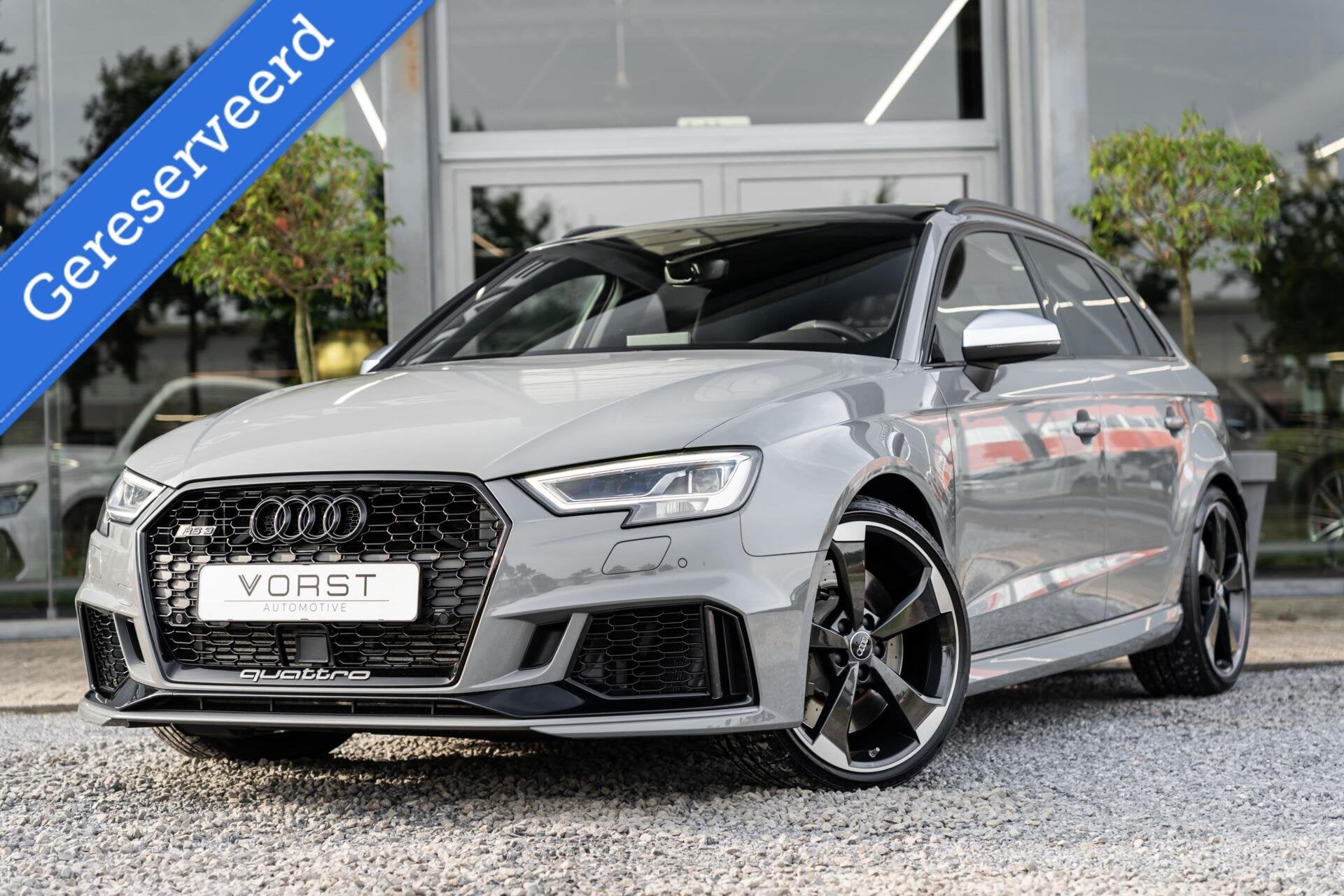 Audi RS3 2.5 TFSI quattro B&O Keyless Pano Leer Nardo, Automaat, Gebruikt, RS3, 1505 kg