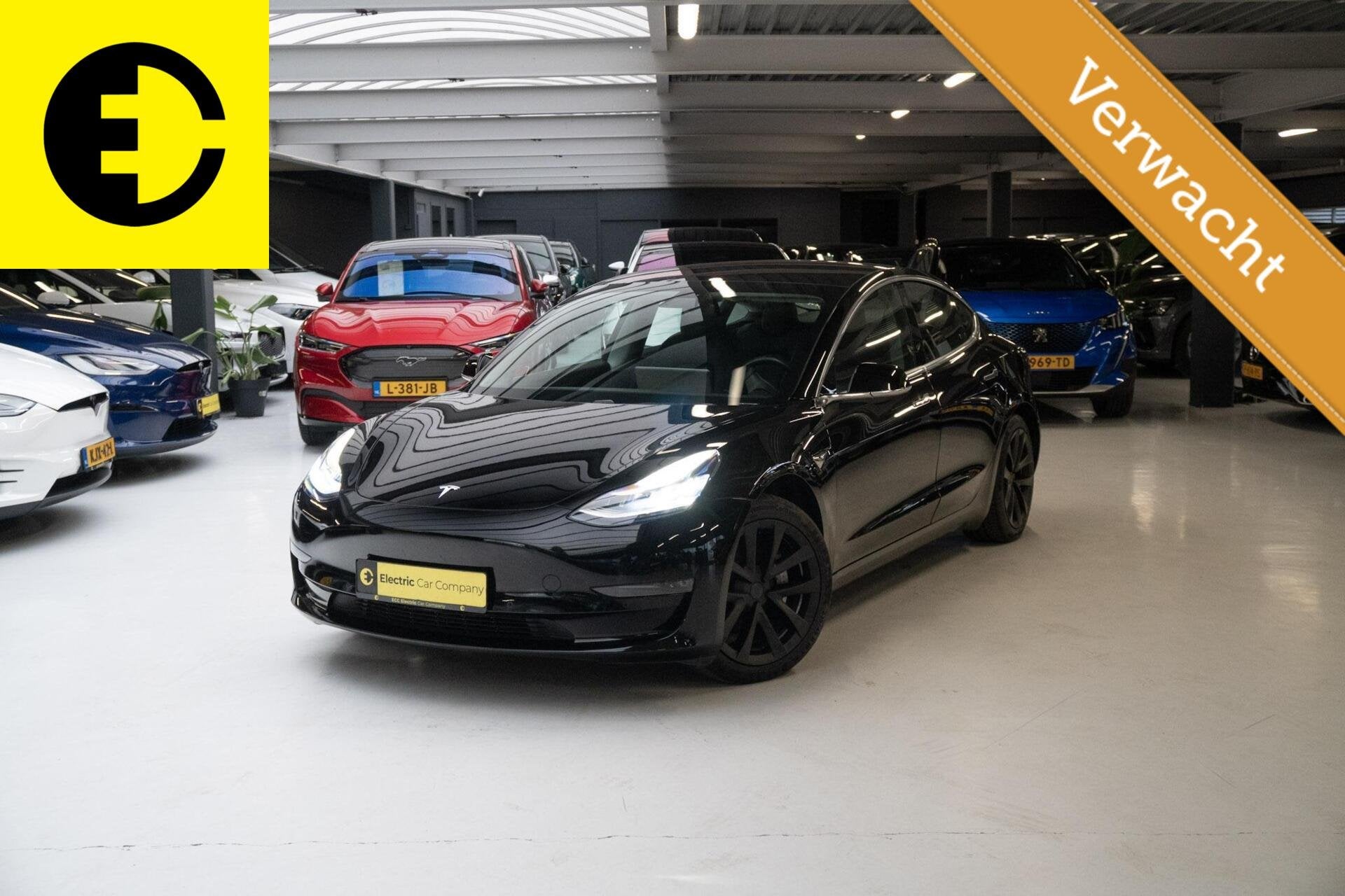 Tesla Model 3 Long Range AWD 75 kWh | FSD | Stoelverwarming, Auto's, Tesla, Automaat, Zwart, Zwart, 351 pk