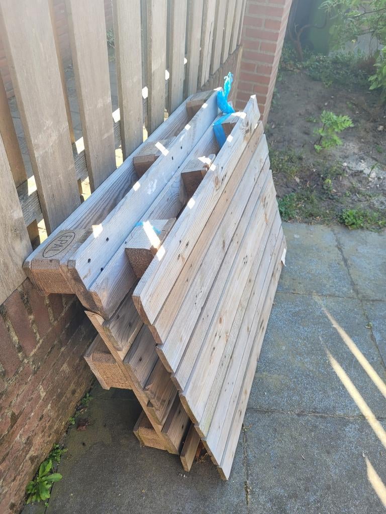 Gratis pallets op te halen, Ophalen, Overige houtsoorten, Minder dan 200 cm, Pallet