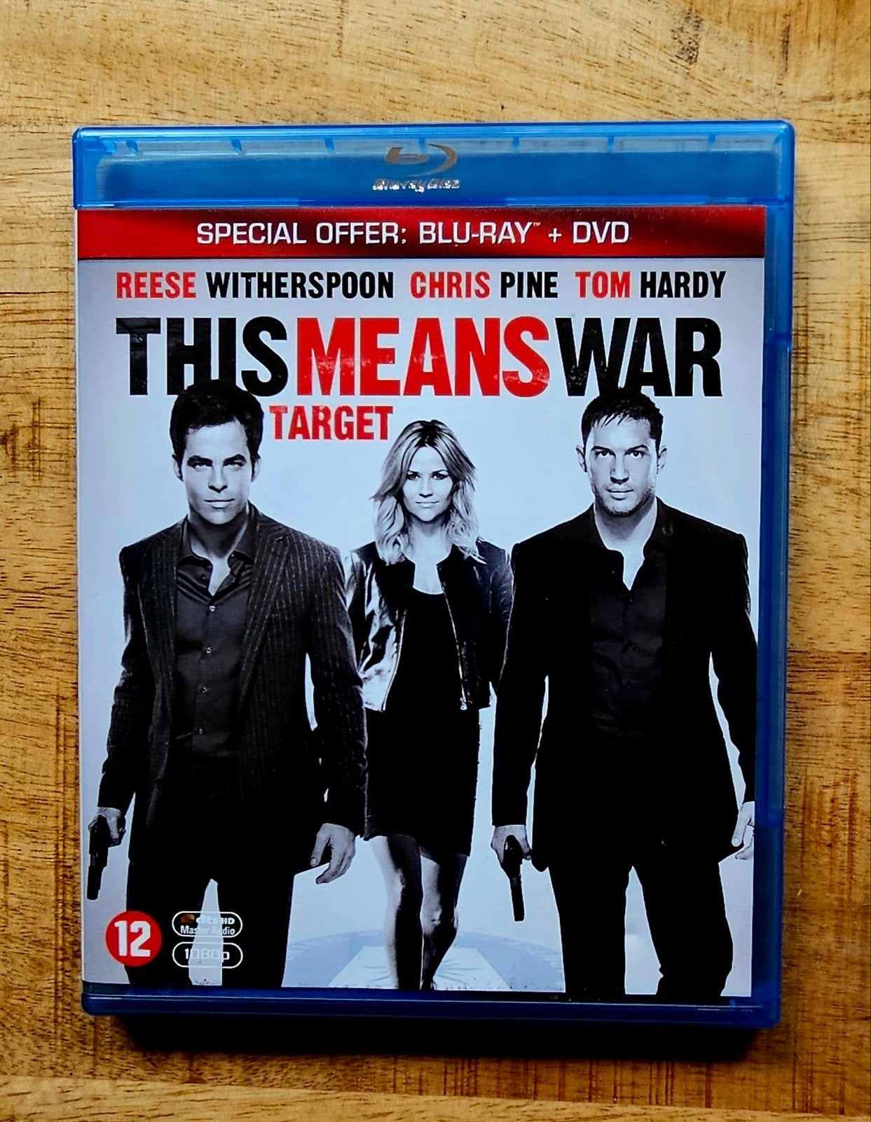 This Means War Blu-ray + DVD (Reese Witherspoon), Ophalen of Verzenden