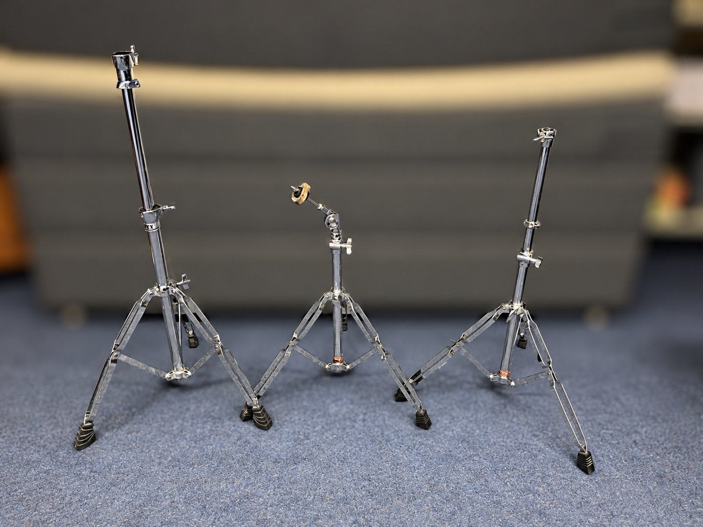 Mapex en Stagg drumstatieven - Set van 3, Ophalen, Gebruikt, Instrumentstandaard, Drums of Percussie