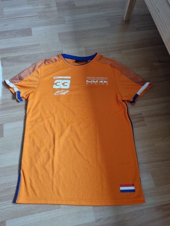 Max Verstappen Red Bull Racing T-shirt Maat M, Maat 48/50 (M), Oranje, Ophalen of Verzenden, Zo goed als nieuw