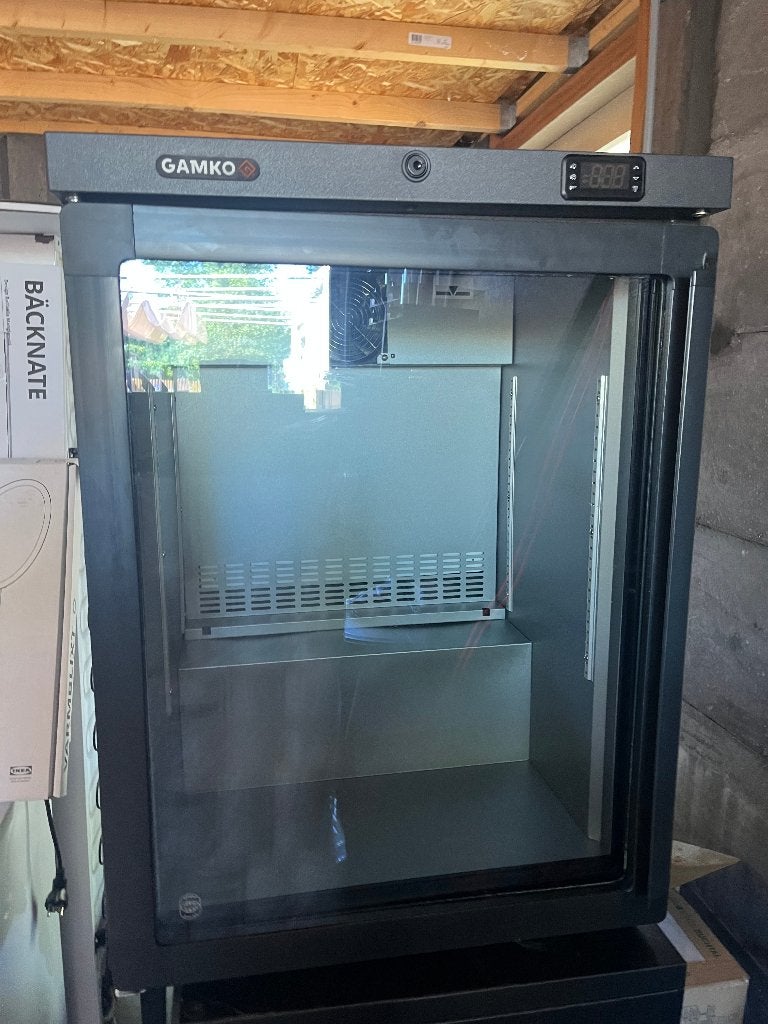 2 Gamko horeca koelkasten, Zonder vriesvak, 60 cm of meer, 100 tot 150 liter, Zo goed als nieuw