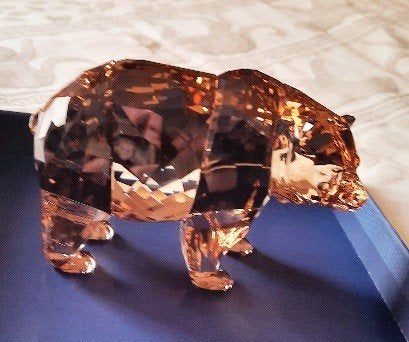 Swarovski Arcadia beer jaarstuk, Verzamelen, Swarovski, Ophalen of Verzenden, Zo goed als nieuw, Figuurtje