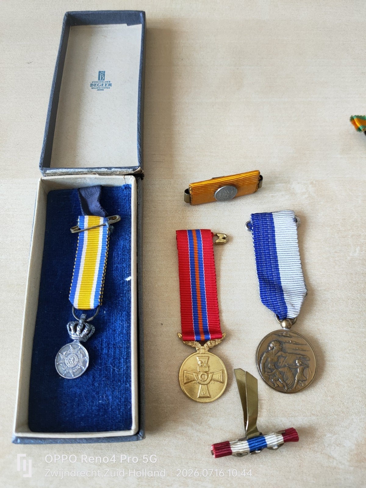 Militaria diverse, Verzenden, Overige materialen
