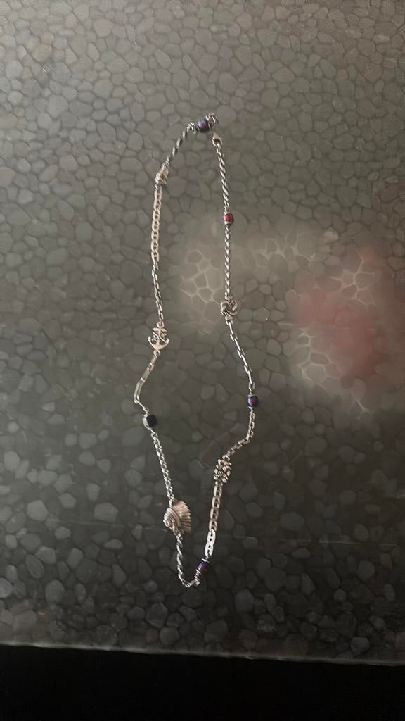 Surinamse ala kondre ketting silver allen ophalen delft, Ophalen, Zo goed als nieuw, Zilver