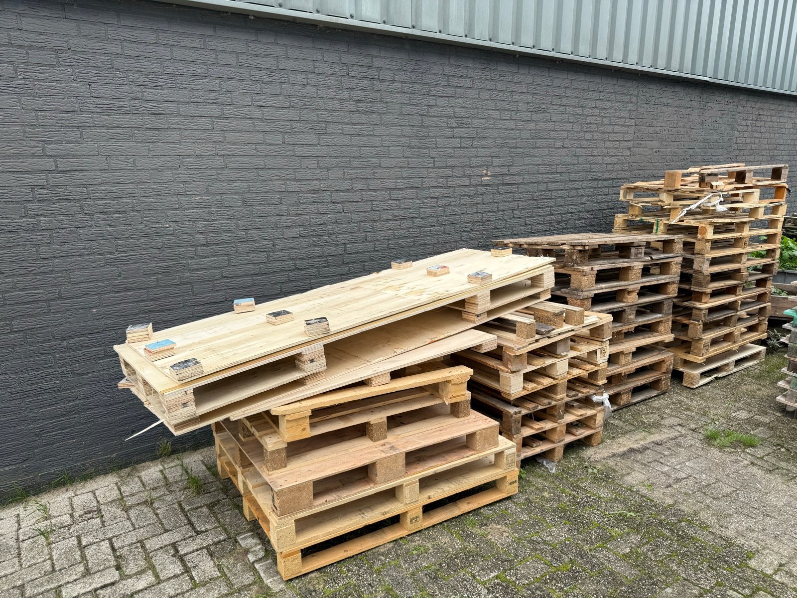 Kapotte pallets (Europallets en andere maten), Ophalen of Verzenden