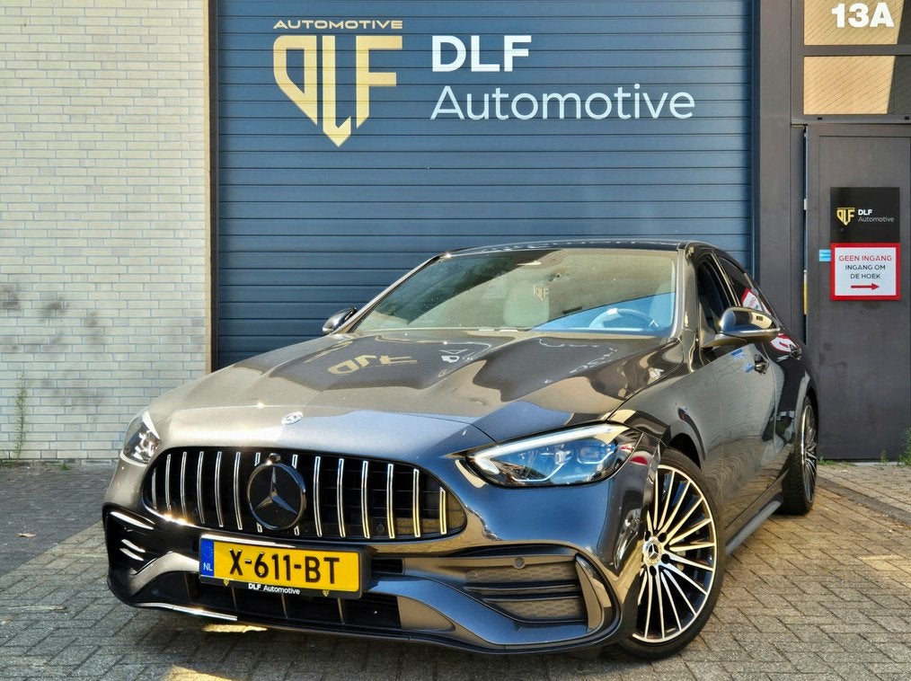 Mercedes C-Klasse 2022 | 2 jaar garantie | Lease mogelijk, Auto's, Automaat, Dealer onderhouden, 1800 kg, Euro 6