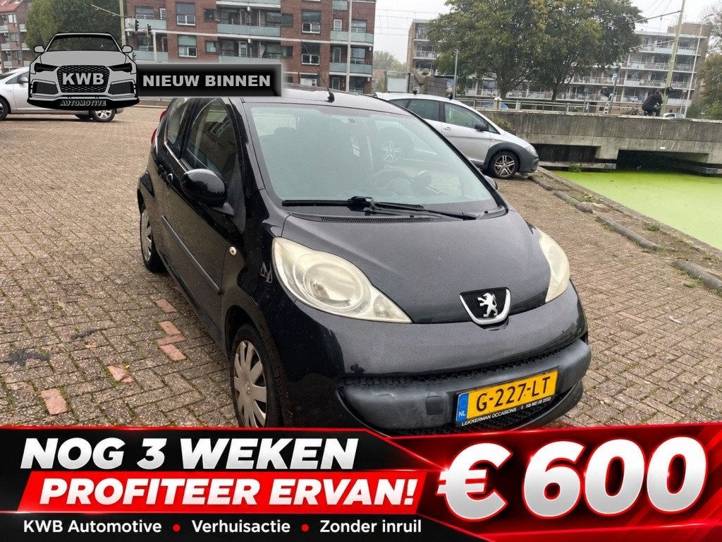 Peugeot 107 1.0-12V XR Airco apk tot 11-2026, Auto's, Gebruikt, ABS, 4 stoelen, Bedrijf