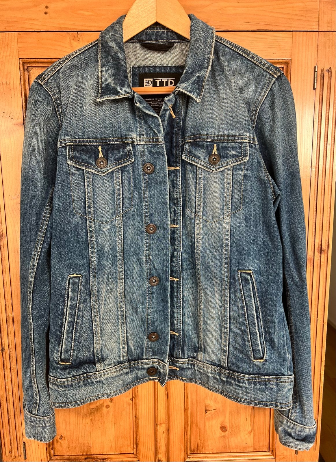 Tom Tailor spijkerjasje maat M - Ideaal voor lente/zomer, Ophalen of Verzenden, Zo goed als nieuw, Maat 38/40 (M), Blauw