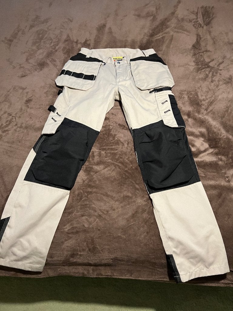 Blåkläder werkbroek 1555 - Maat C44 (ZGAN), Kleding | Heren, Onbekend, Beige, Ophalen of Verzenden, Zo goed als nieuw