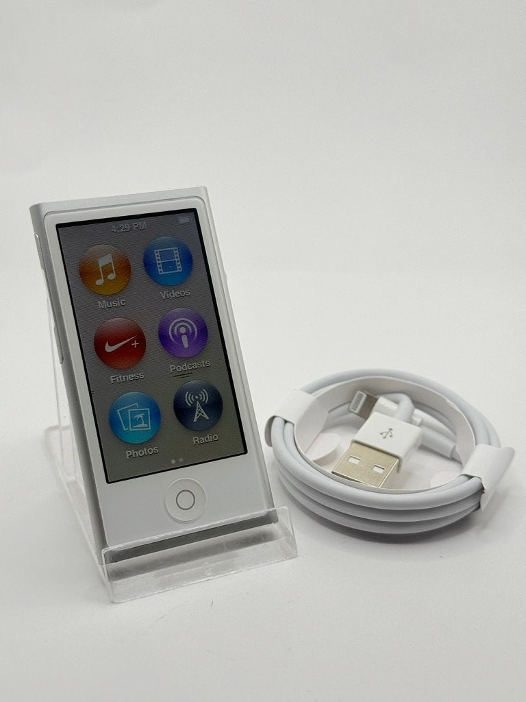 Apple iPod Nano 7 Zilver 16GB, Audio, Tv en Foto, Gebruikt, Met radio, Ophalen of Verzenden, Nano
