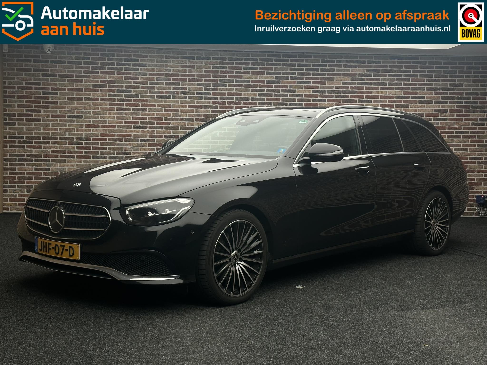 Mercedes-Benz E-klasse Estate 200 Business Solution Pano| Bu, Dealer onderhouden, Achterwielaandrijving, Gebruikt, 4 cilinders