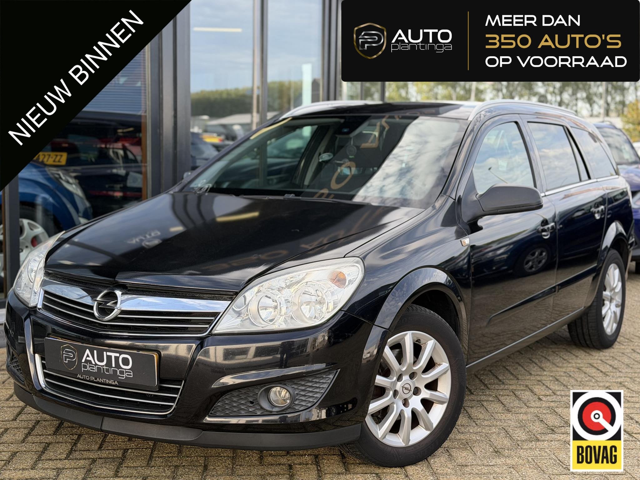 Opel Astra Wagon 1.6 Temptation 116PK | AUTOMAAT | NL AUTO |, 657 kg, Stof, Gebruikt, Zwart