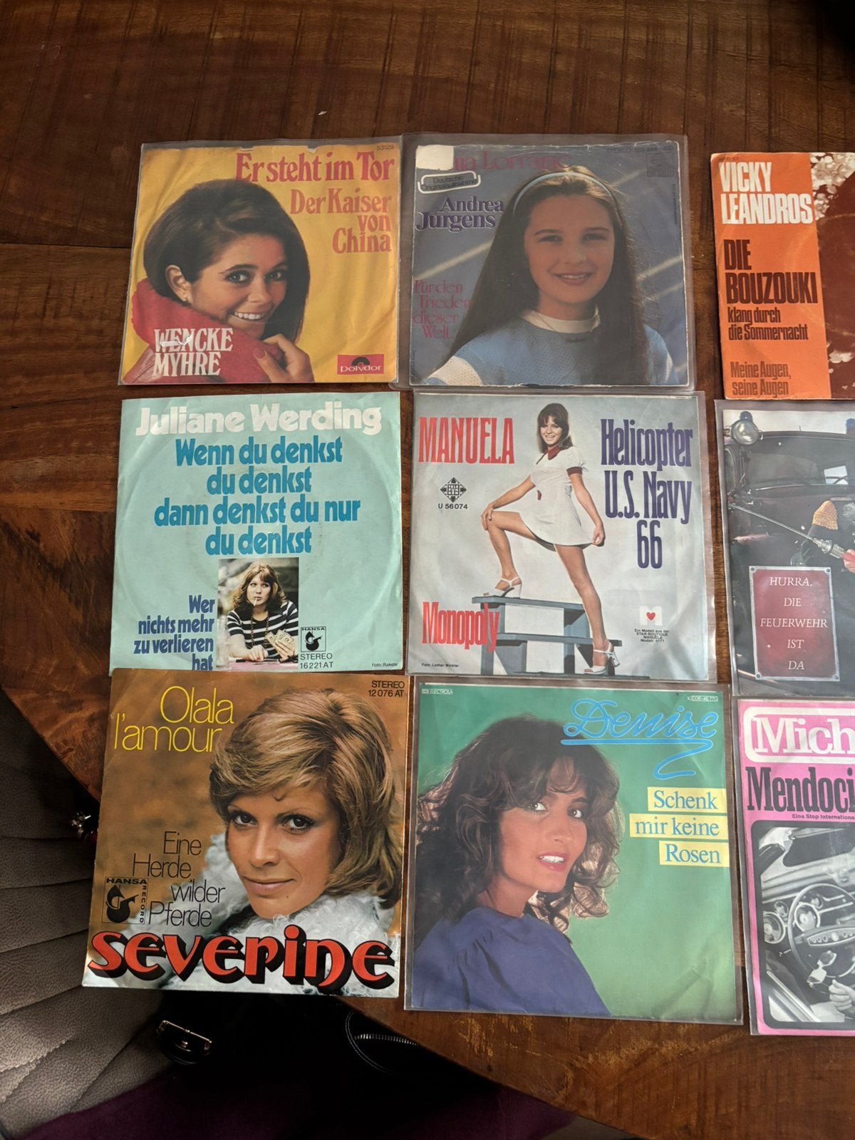 Mooi setje duitse singles, Ophalen, Zo goed als nieuw, Overige formaten, Levenslied of Smartlap