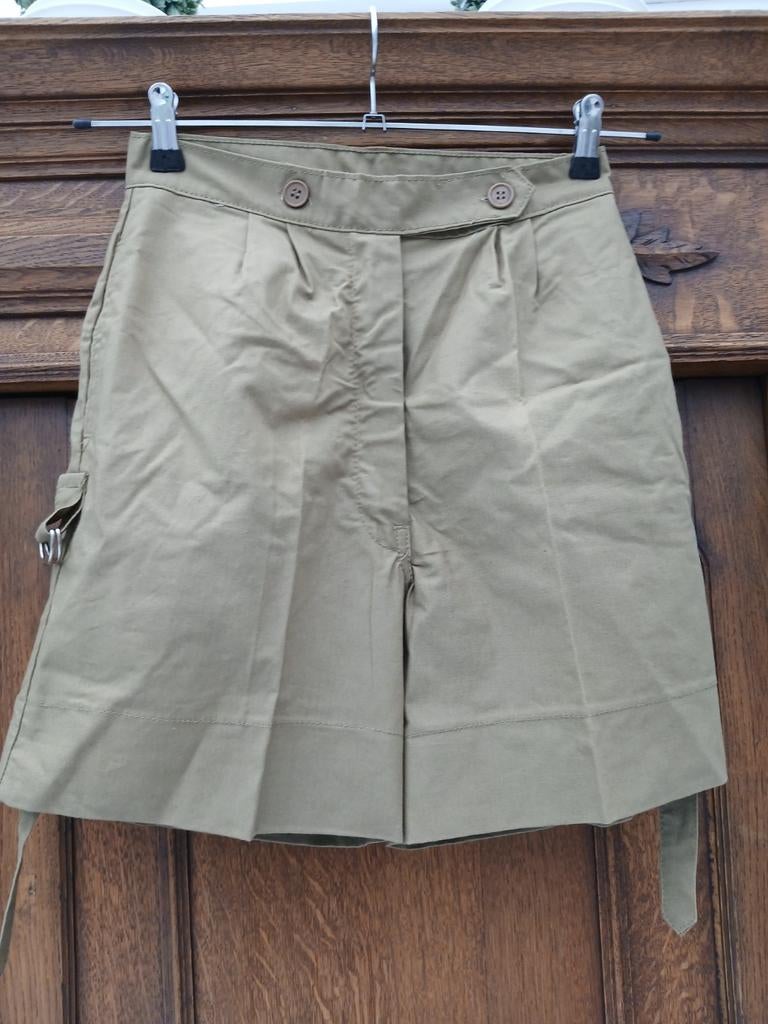 GGR nieuwe kaki korte cargo broek maat 36, Overige kleuren, Kort, Ophalen of Verzenden, Maat 36 (S)