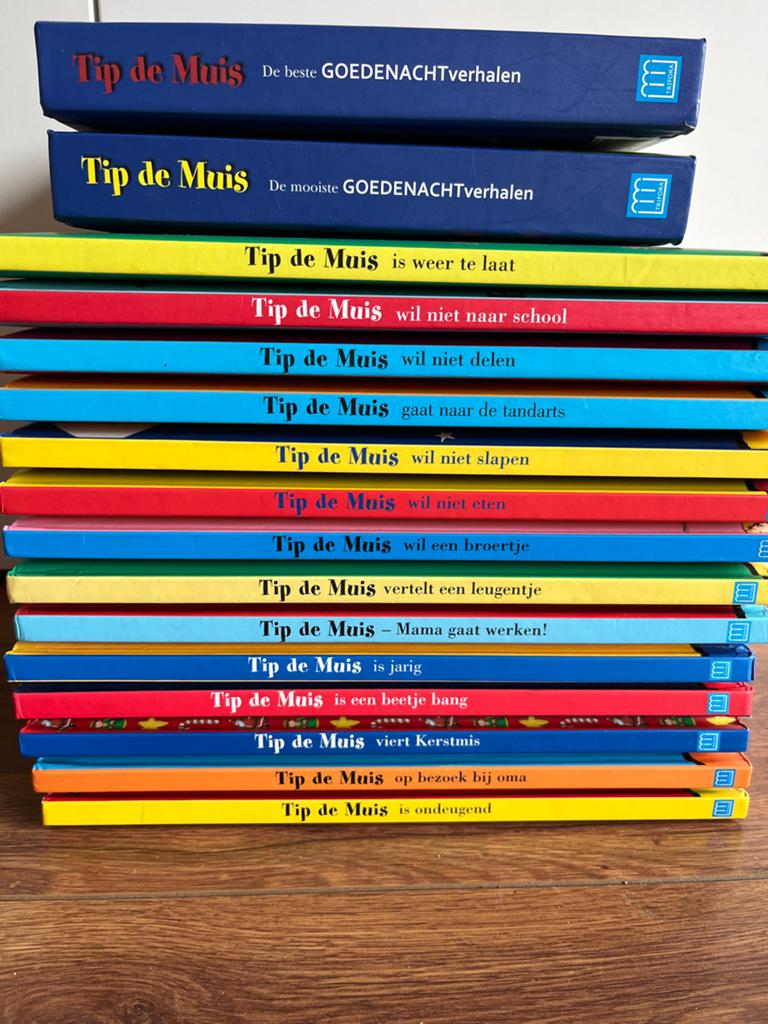 Grote collectie Tip de Muis boeken - 16 stuks, Boeken, Ophalen of Verzenden, Zo goed als nieuw