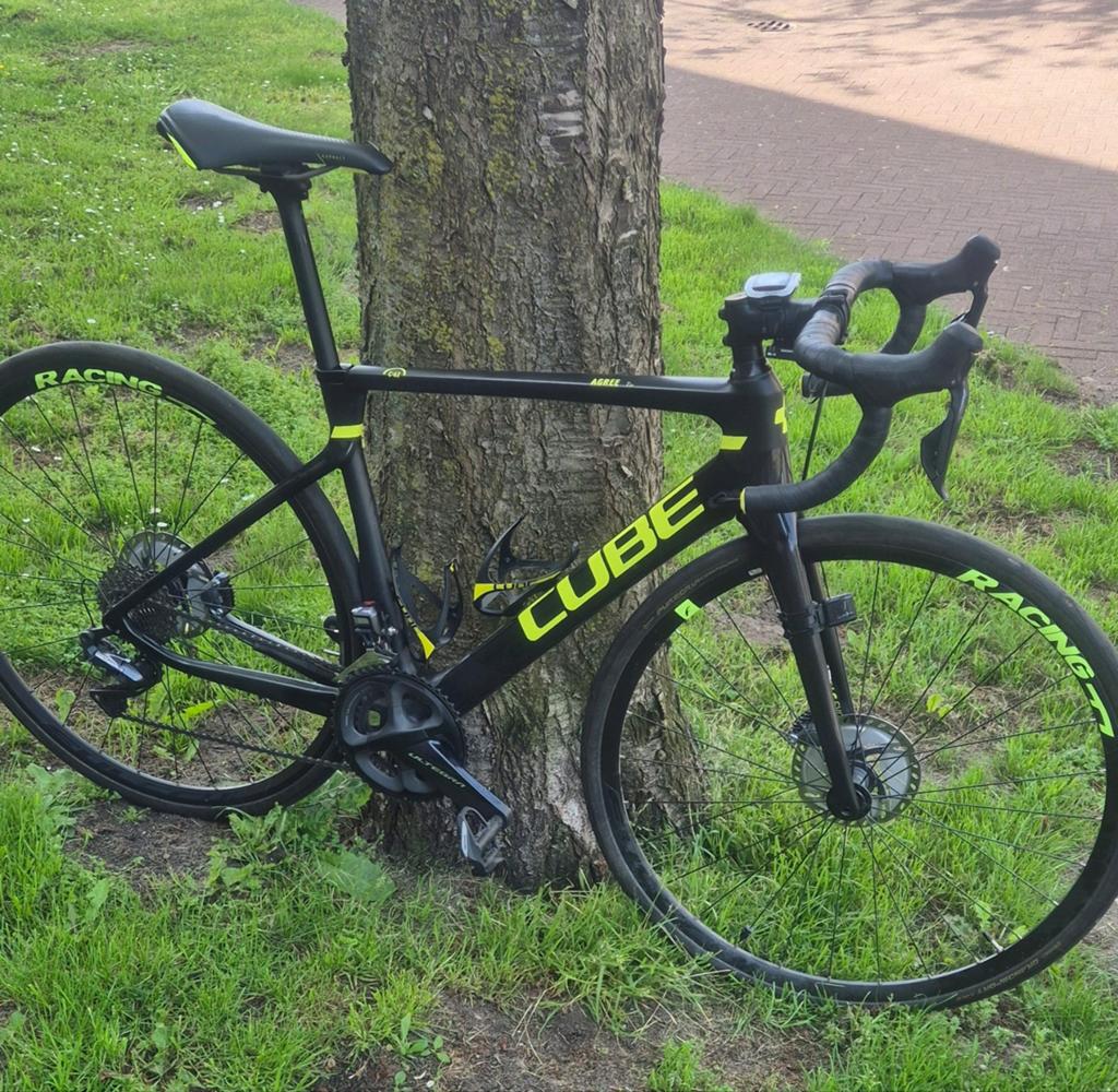 Cube racefiets, Ultegra, schijfremmen, framemaat 53, Fietsen en Brommers, Fietsen | Racefietsen, Gebruikt, Heren, Overige merken