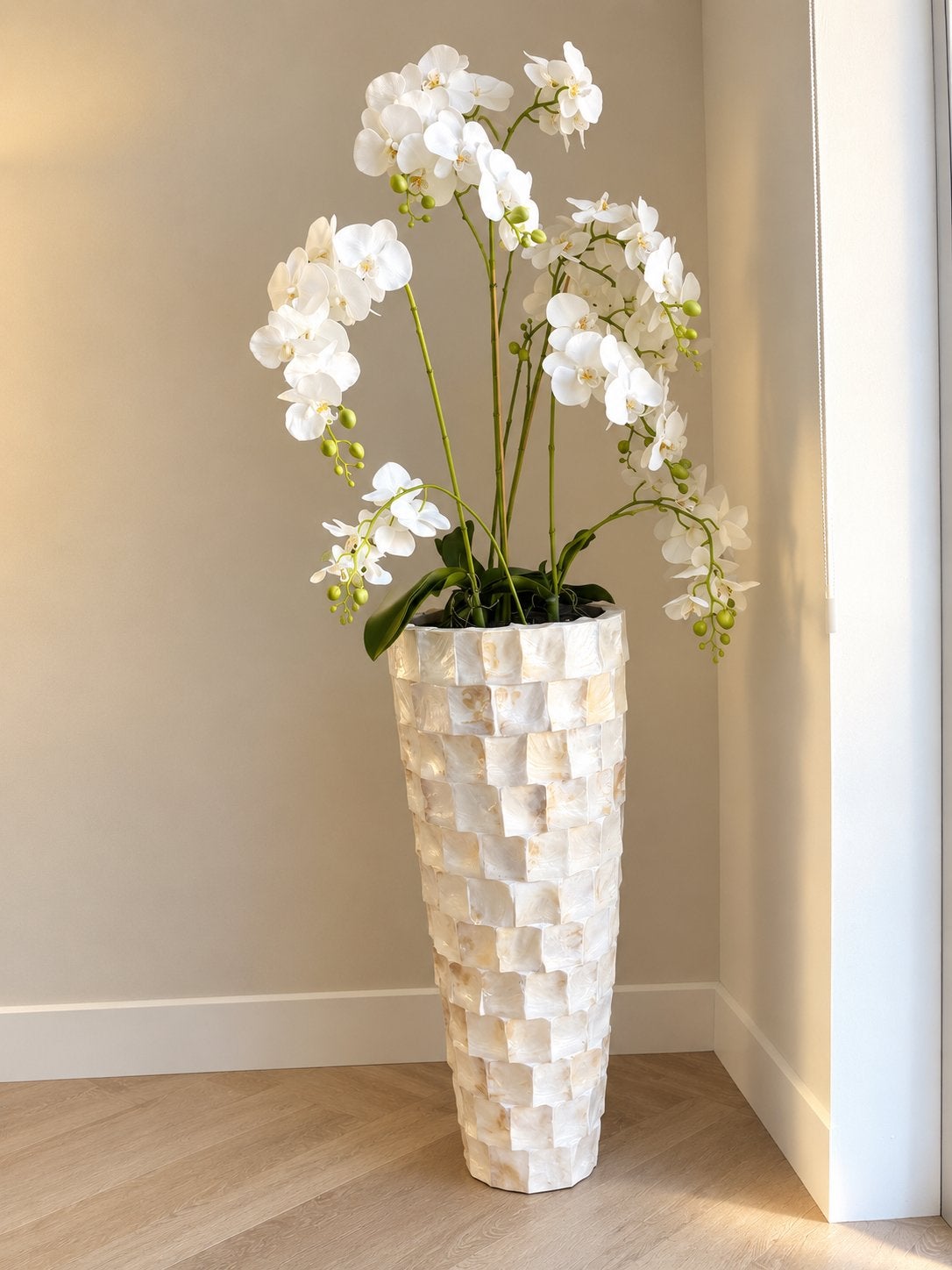 Kunst orchidee voor binnen, Huis en Inrichting, Ophalen, Zo goed als nieuw, Binnen