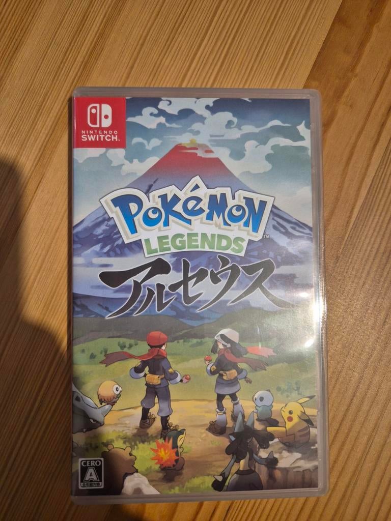 Pokémon Legends: Arceus - Nintendo Switch (Japanse versie), 1 speler, Ophalen of Verzenden, Zo goed als nieuw, Role Playing Game (Rpg)