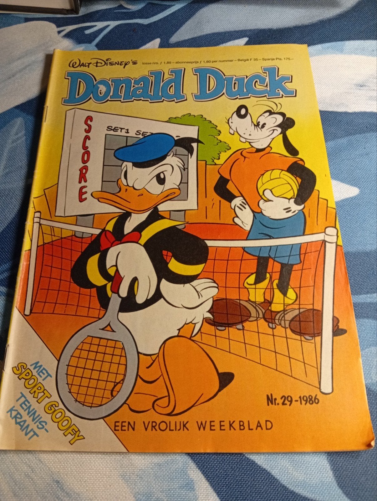 Donald Duck Weekblad Nr. 29-1986 met Sport Goofy, Eén stripboek, Ophalen of Verzenden, Gelezen, Walt Disney