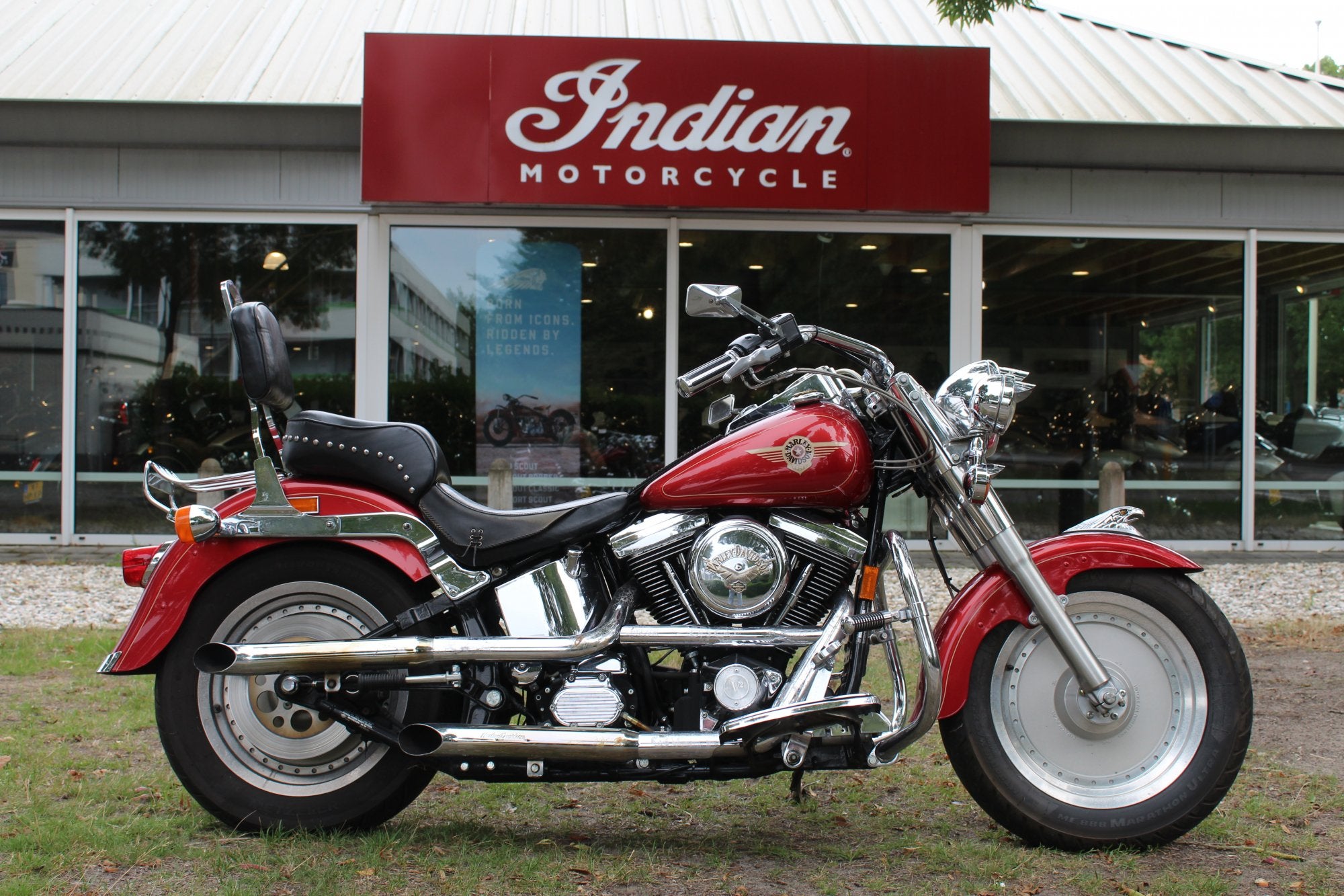 Harley-Davidson Fat Boy, 1340 cc, Chopper, Meer dan 35 kW, Handgeschakeld