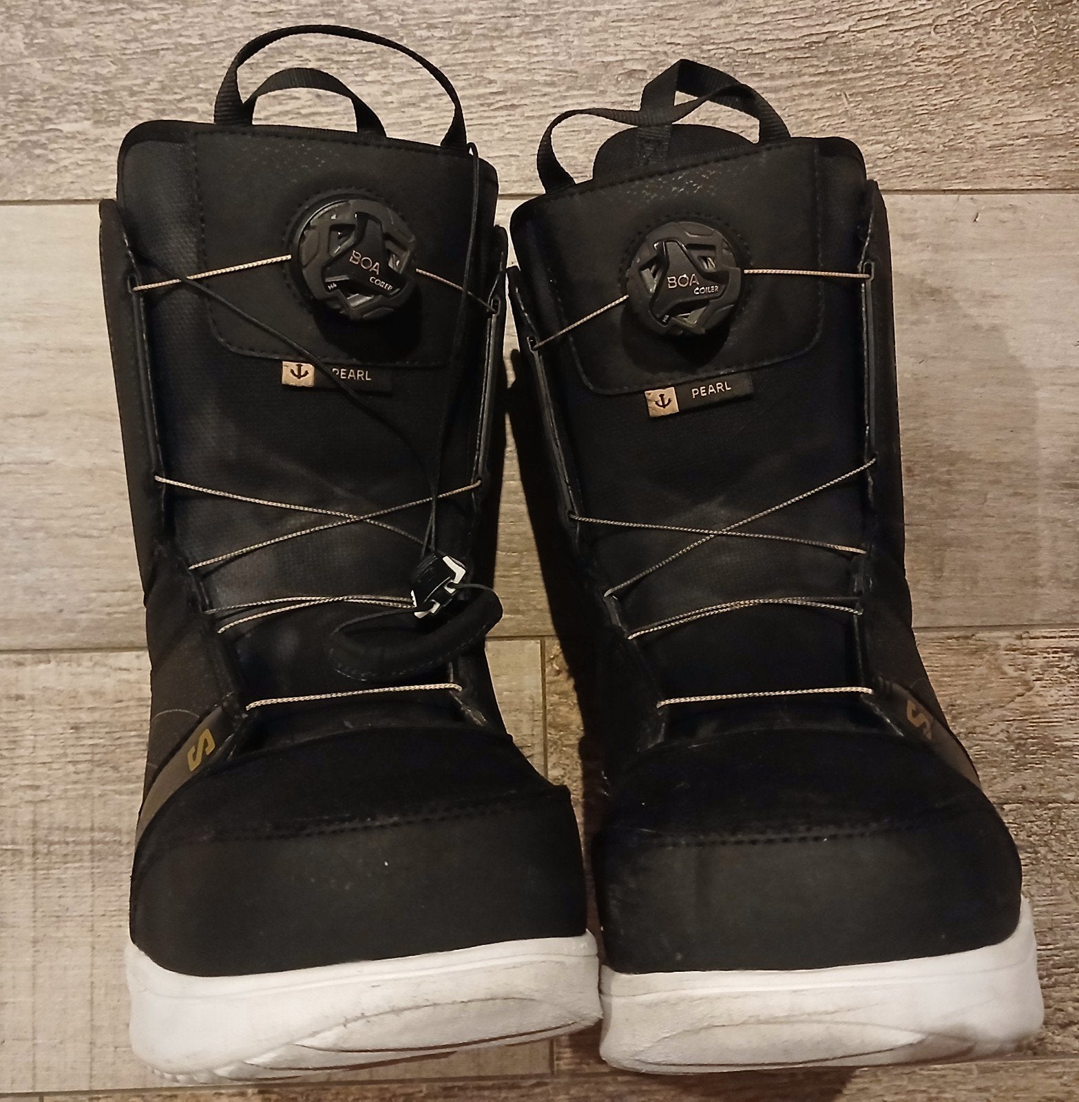 Salamon Pearl BOA maat 42,5 Snowboard schoenen, Ophalen of Verzenden, Gebruikt, Schoenen