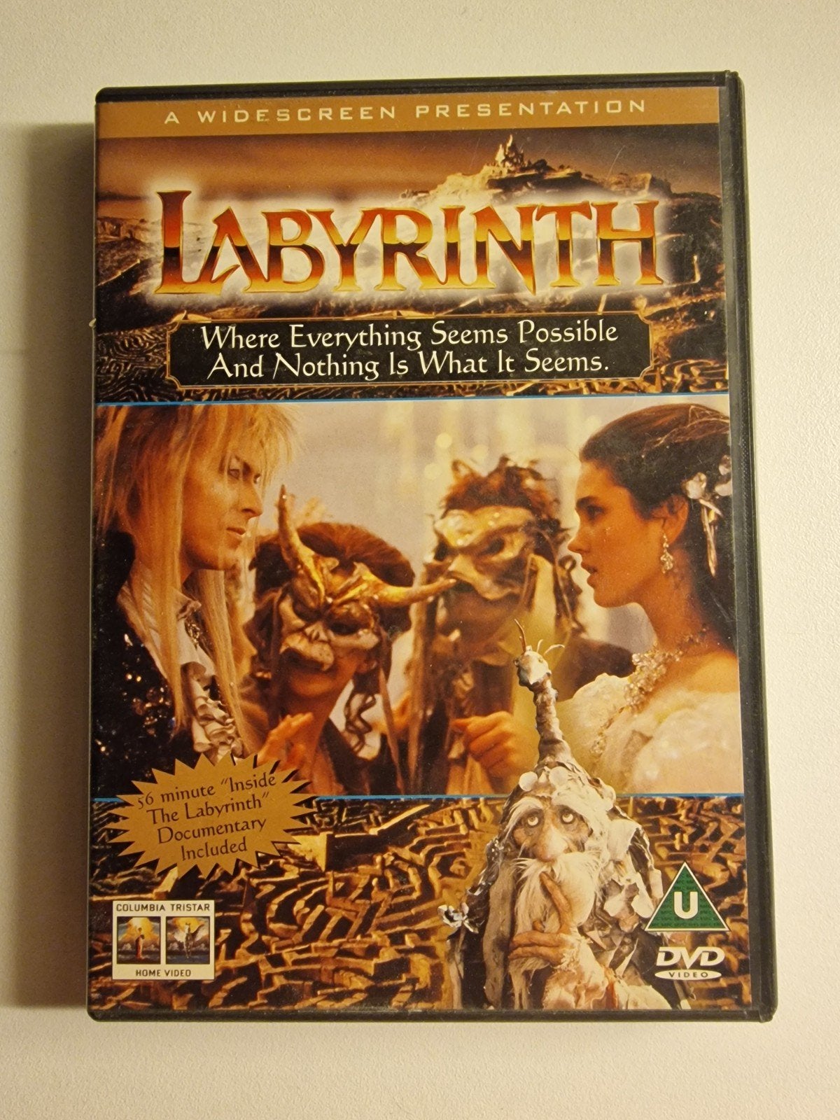 Labyrinth DVD, Alle leeftijden, Nederlands, Ophalen of Verzenden, Gebruikt