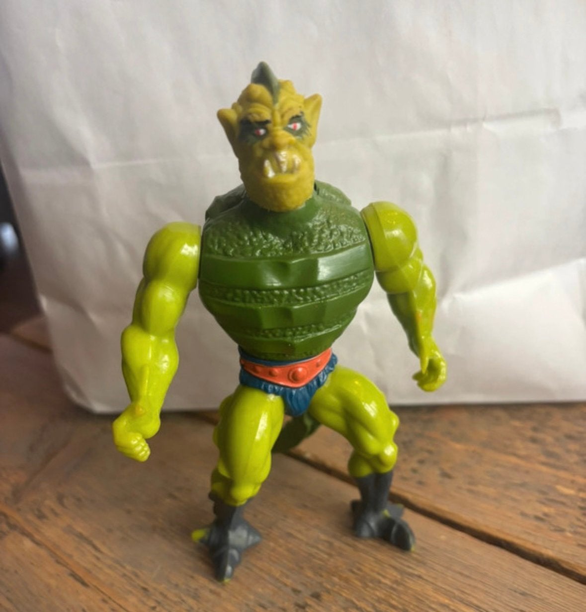 Vintage Masters of the Universe Whiplash Mattel, Ophalen of Verzenden, Zo goed als nieuw